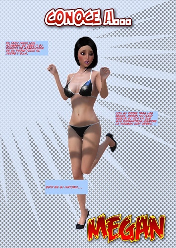 Conoce A… Megan- 3D Interracial