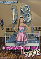 O Aniversário dos Meus Sonhos- Brasil Bukkake