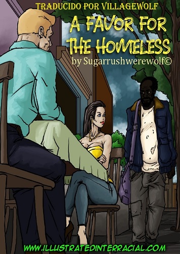A Favor For The Homeless- Illustrated Interracial (Español)