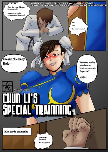 Chun-Li’s Special Training- Mr. Estella
