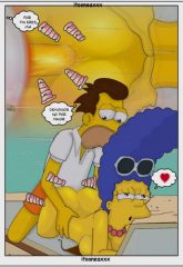 Simpsons xxx- En la playa